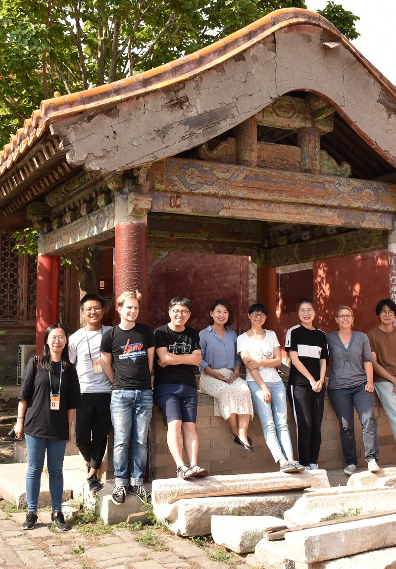 TeilnehmerInnen der Summer School 2019 im Palastmuseum, Peking, China