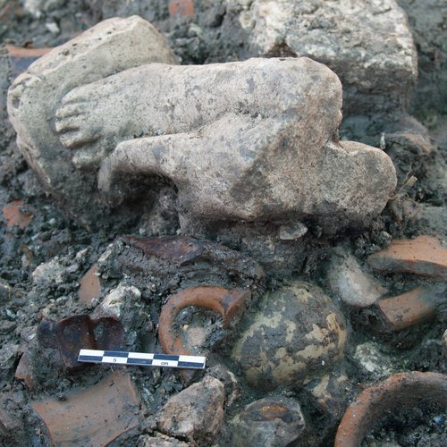 Grabungen am Altarplatz der Hera von Samos
