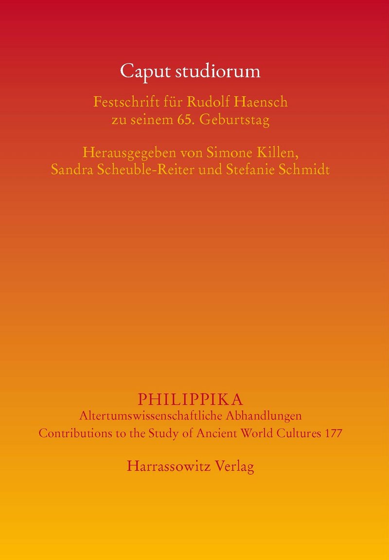 Festschrift Cover