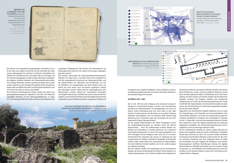 Grabungsgeschichten Digital in Archäologie Weltweit