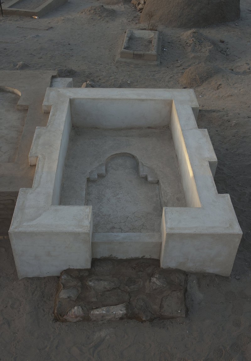 Grab 100-101 nach der Restaurierung