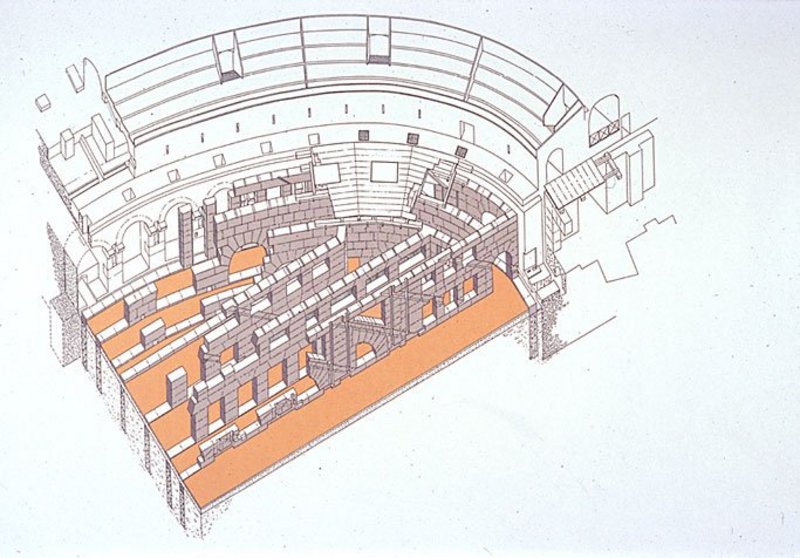 Unterkellerung der Arena