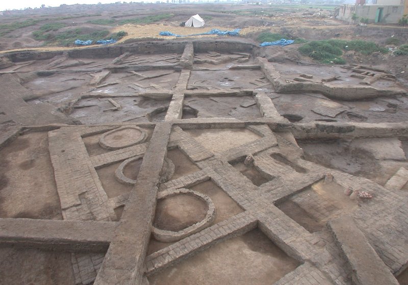 Ausgrabungen der ältesten Siedlungsphasen