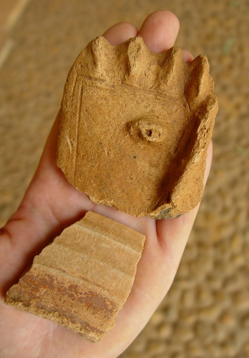 Eisenzeitliche Keramik aus Garbey Kourou, Niger