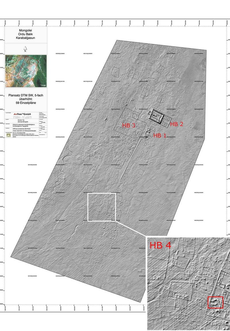 Abb. 34 HB4 – Grabung im südlichen Bereich Karabalgasuns