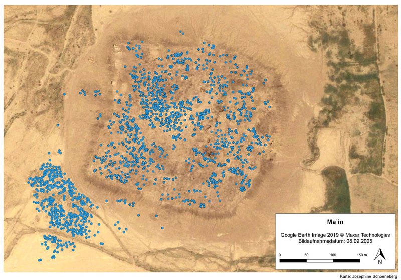 Ma'in, Satellitenbild 205