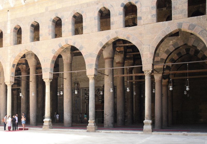 Hoffassade und Maqsura der Moschee von al-Nasir Muhammad (1335).