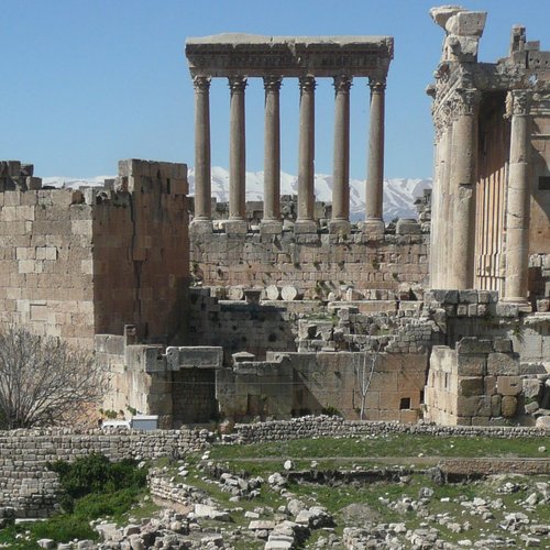 Nachantike Stadtentwicklung von Baalbek/Heliopolis