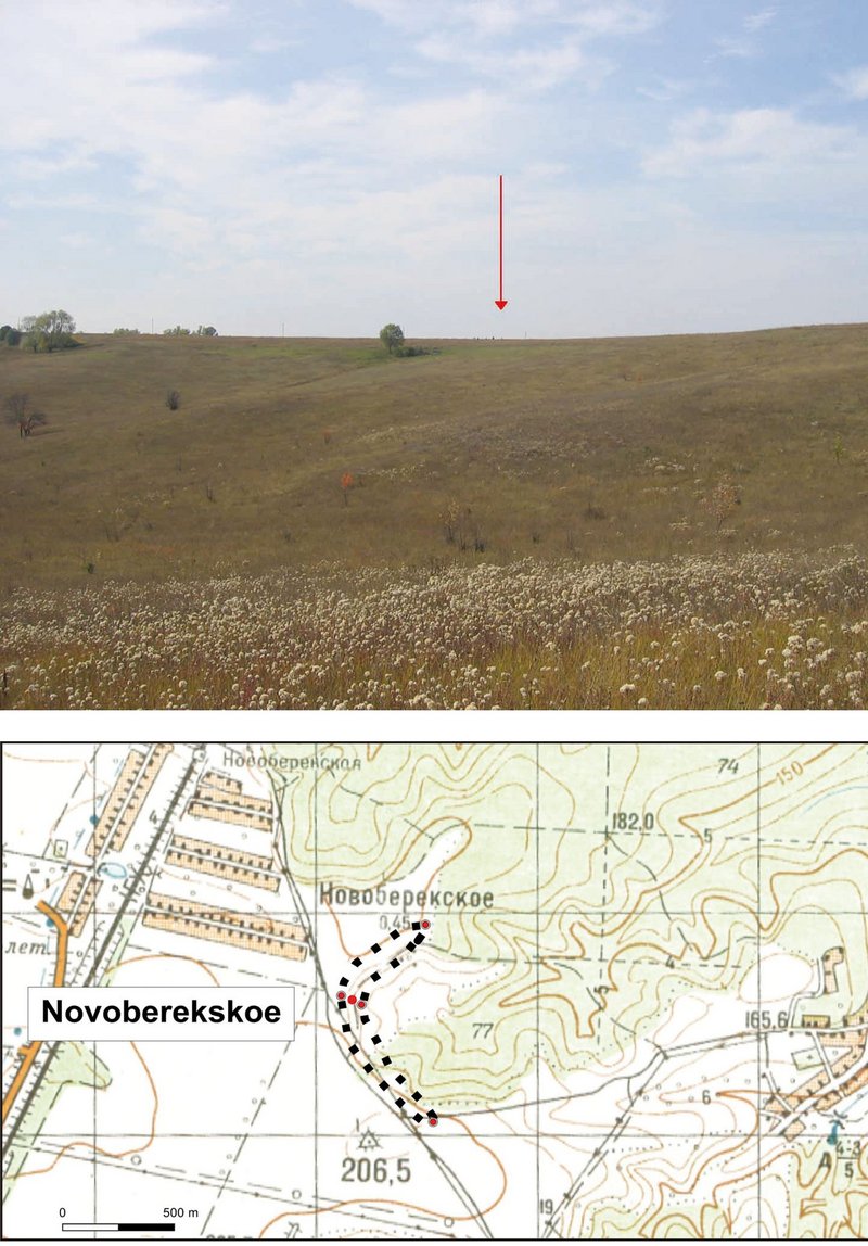 Novoberekskoe, Siedlung der Černjachov-Kultur