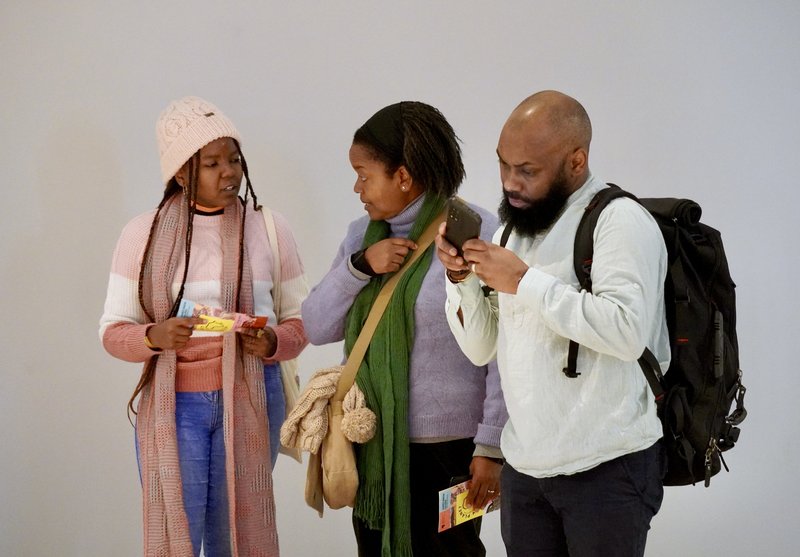 African curators visit the "Planet Africa" exhibition in Berlin