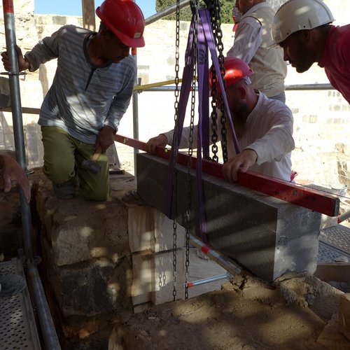 JORD 1. Bauwerkserhaltung als Trainingsprogramm - Train the Trainers (Gadara/Jordanien)