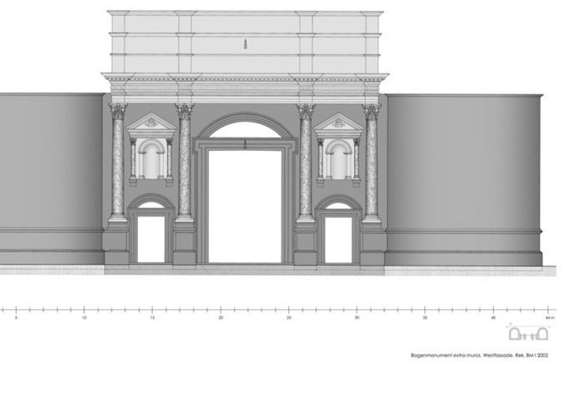 Bogenmonument extra muros