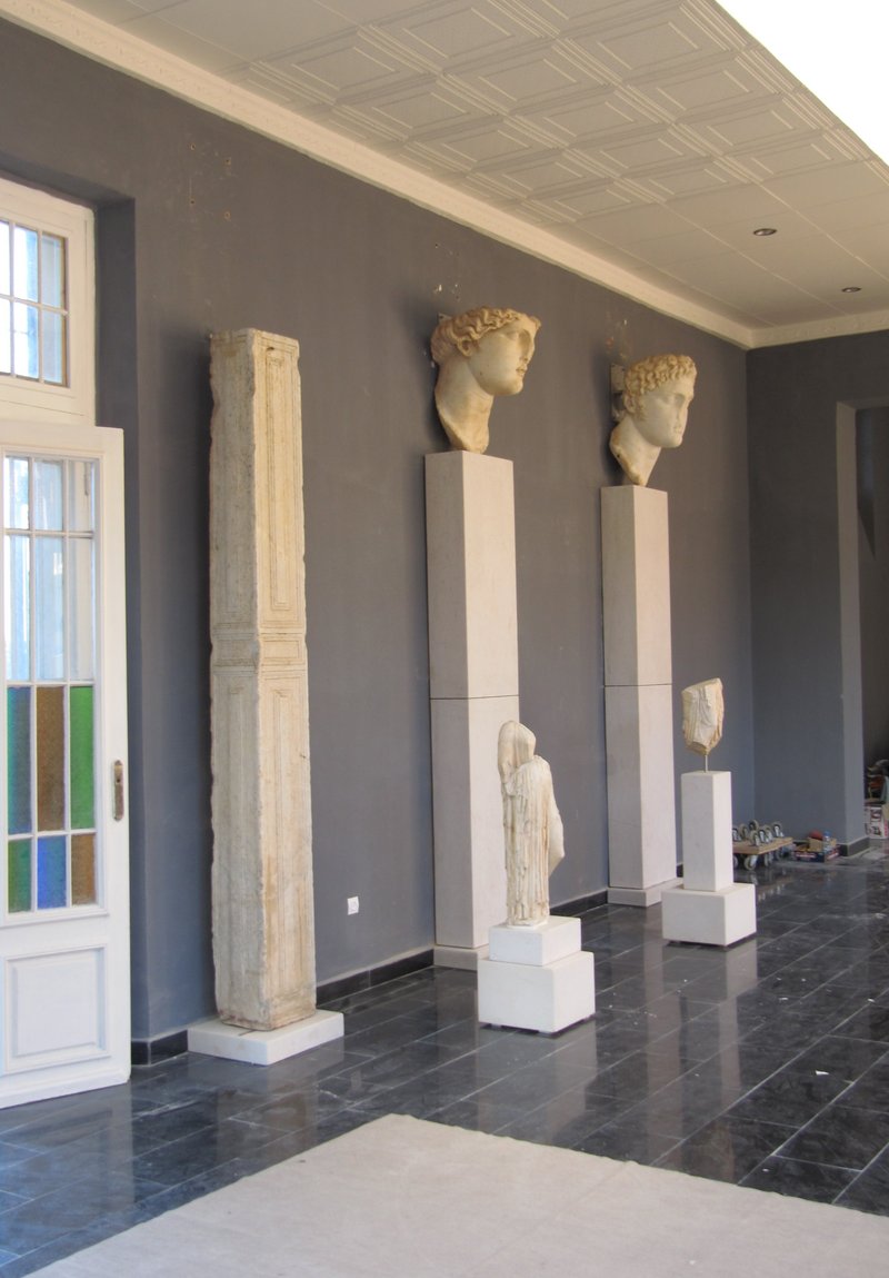 Blick in die Nord-Galerie mit den 2013 dort neu aufgestellten Objekten