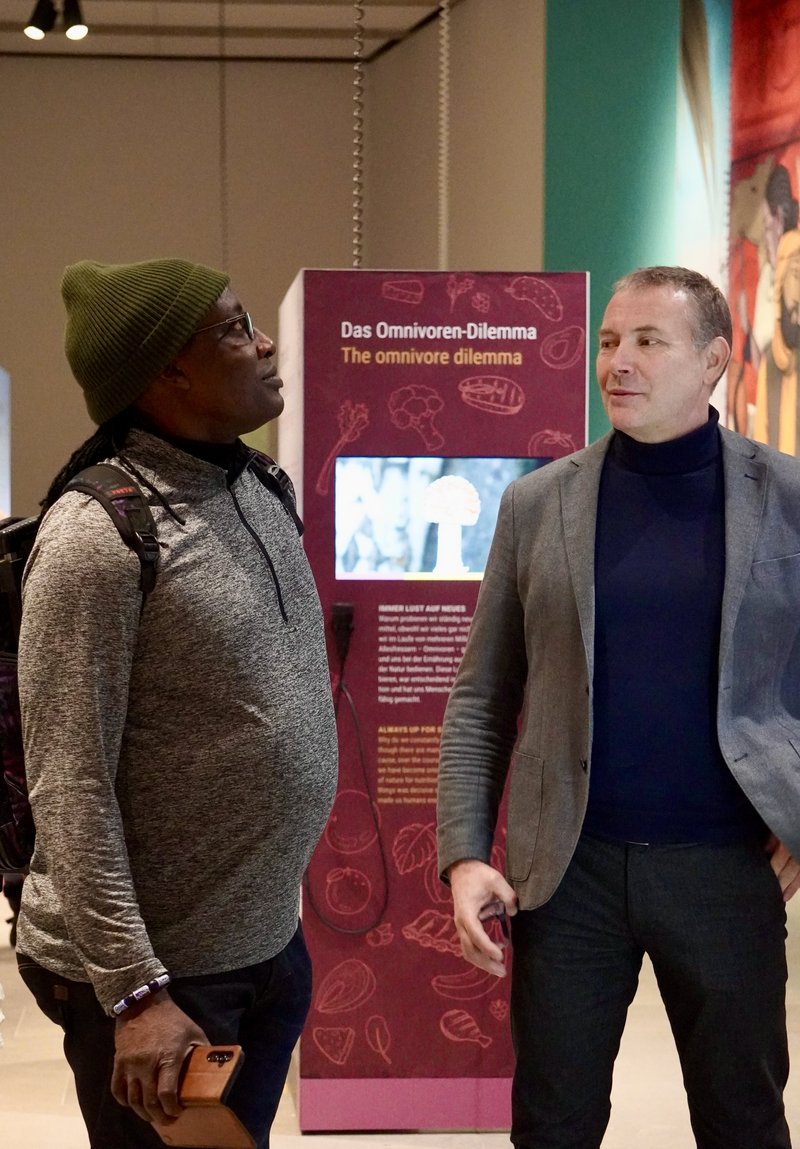 Jörg Linstädter (KAAK DAI) & Wazi Apoh (University of Ghana)