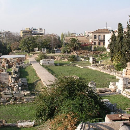 Festungsbau Kerameikos als Teil des Festungsbaus Athens