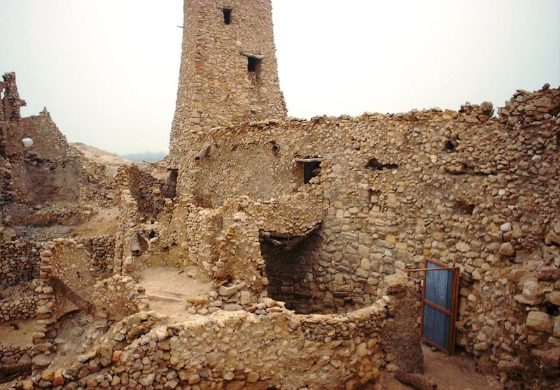 Aghurmi, Moschee vor der Restaurierung