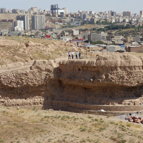 Zitadelle Tabriz: das Rab-e Rashidi in Tabriz, Iran