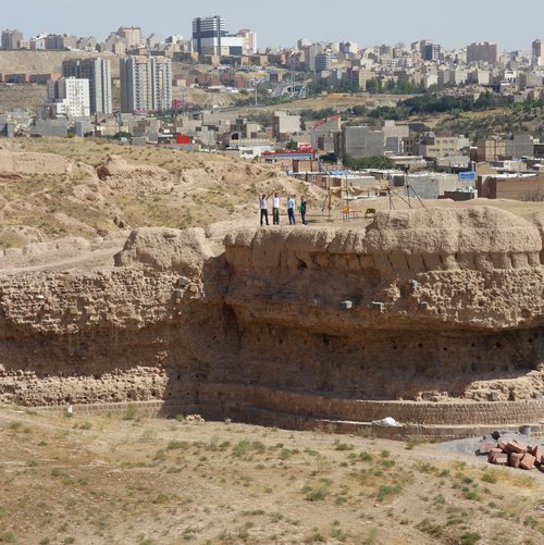 Zitadelle Tabriz: das Rab-e Rashidi in Tabriz, Iran