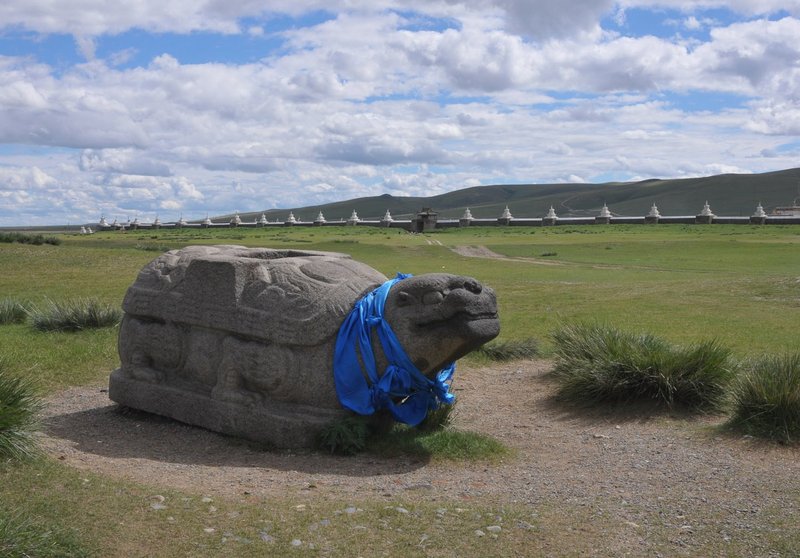 Granitschildkröte in Karakorum