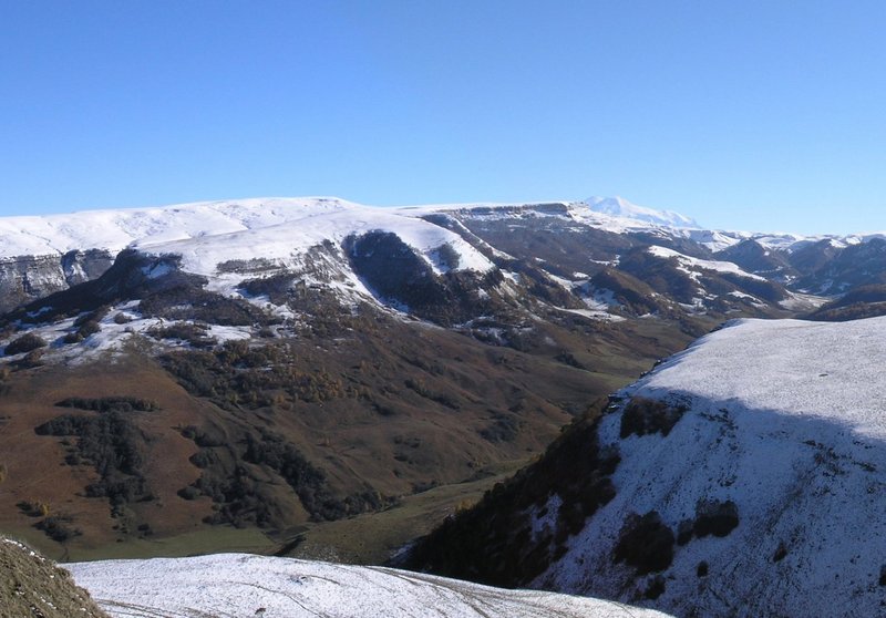 Die Hochplateaus südlich von Kislovodsk