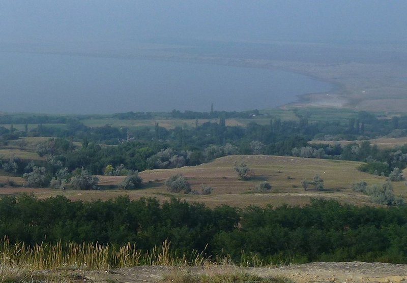 Steppe Salzsee