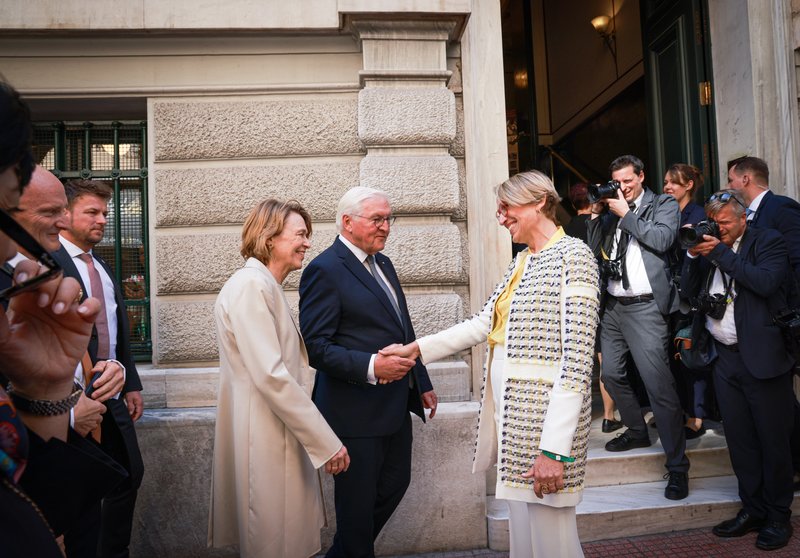 Begrüßung des Bundespräsidenten: