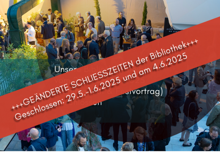 Schließung Bibliothek Sommerfest