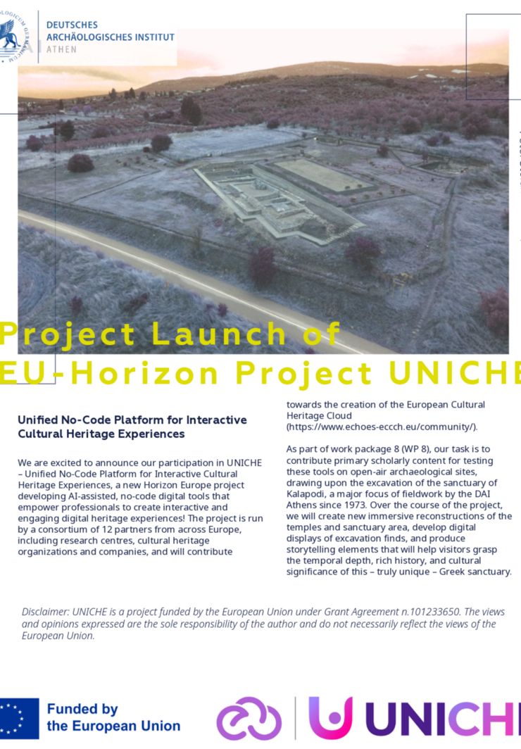 UNICHE Project Ankündigung Projektbeginn